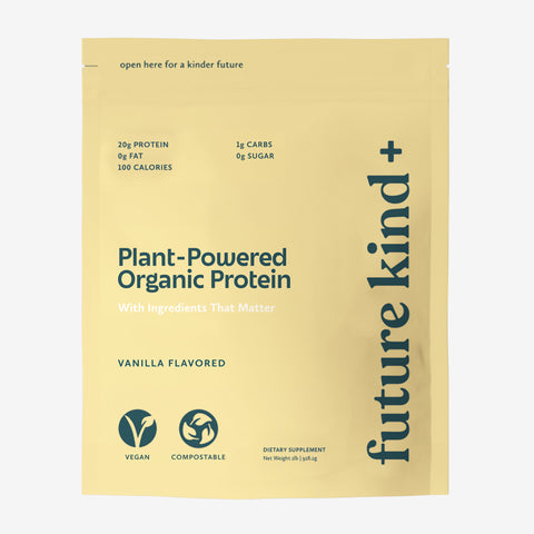 Organic Vegan Protein Powder - Vanilla Flavored